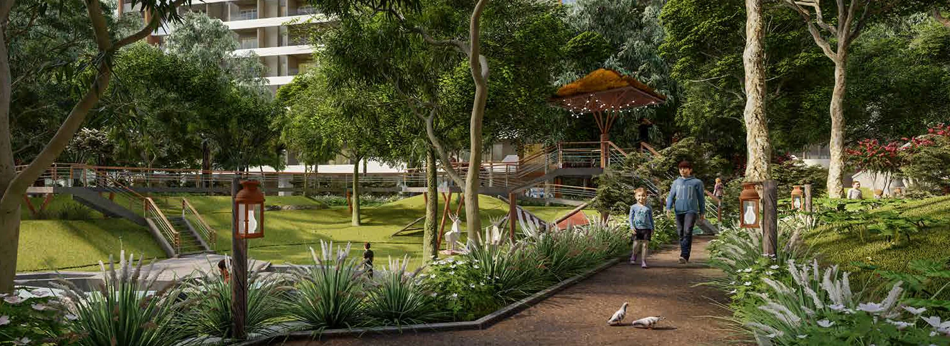 Kohinoor Westview Reserve New Wakad Garden Image