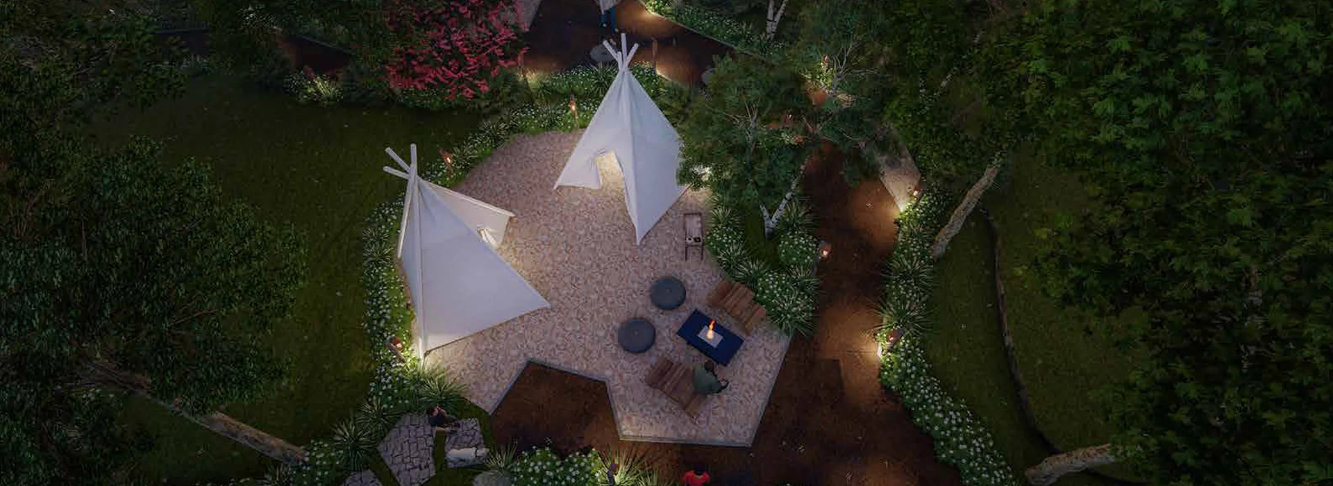 Kohinoor Westview Reserve New Wakad Night View Image