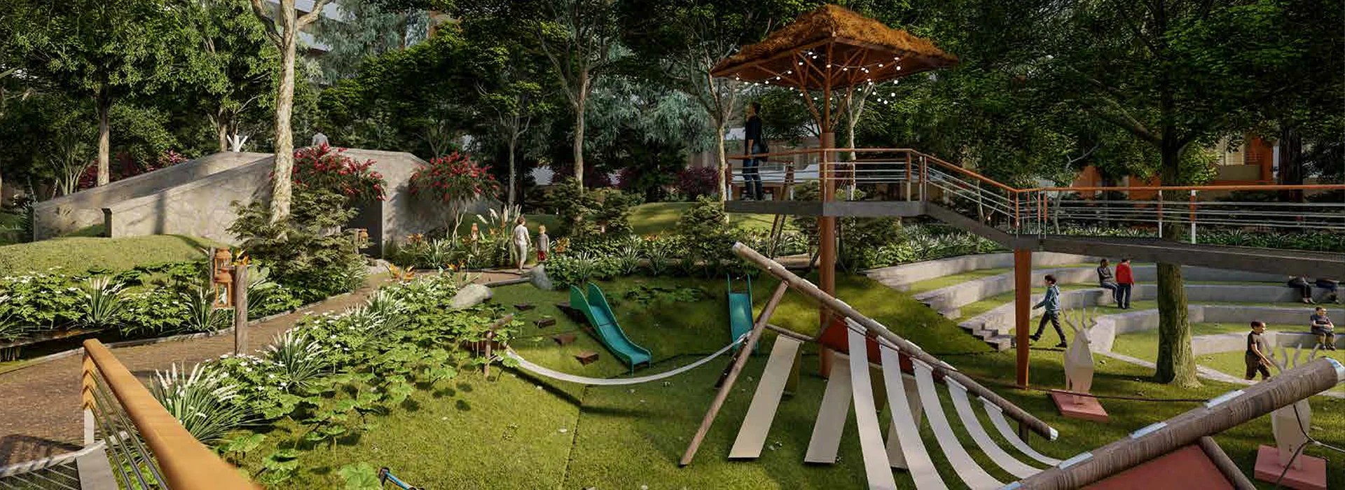 Kohinoor Westview Reserve New Wakad Playground Image