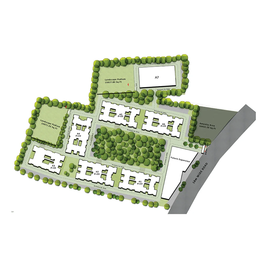 Kohoinoor-West-View-Layout